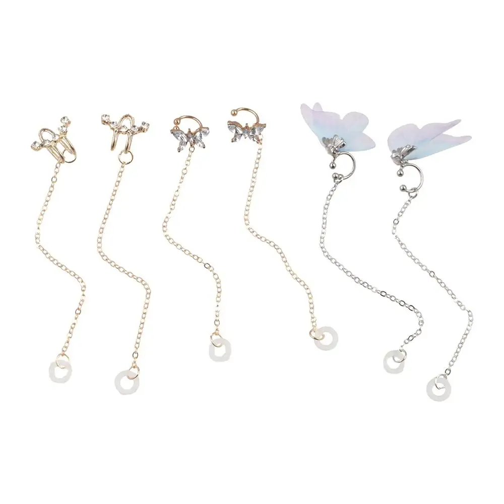 1pair Holder Clips Anti-lost Butterfly Ear Clip Ear Hanging Protection Chain Anti-Lost Ear Clip Butterfly Chains Blue Butterfly
1pair Holder Clips Anti-lost Butterfly Ear Clip Ear Hanging Protection Chain Anti-Lost Ear Clip Butterfly Chains Blue Butterfly