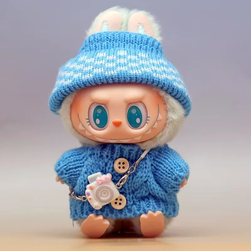 Clothes For Labubu 17cm II Idol Dolls Sitting Party The Monster Outfit Accessories Clothing Lovely Gift Cute Sweater Hat And Bag
Clothes For Labubu 17cm II Idol Dolls Sitting Party The Monster Outfit Accessories Clothing Lovely Gift Cute Sweater Hat And Bag