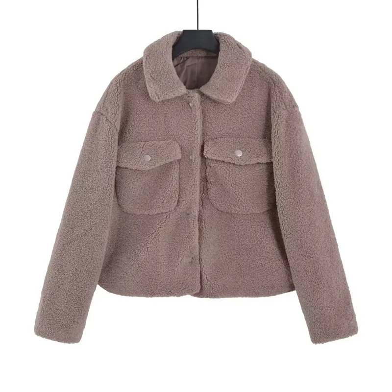 2025 Hot-Selling Autumn New Fashion Women's Shirt Collar Long Sleeve Short Fleece 8372234
2025 Hot-Selling Autumn New Fashion Women's Shirt Collar Long Sleeve Short Fleece 8372234