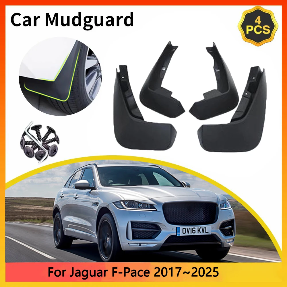 For Jaguar F-Pace 2017~2025 X761 2018 2019 2020 FPace F Pace Auto Car Mudguards Mudflap Mudguard Splash Guards Mud Flaps Fender
For Jaguar F-Pace 2017~2025 X761 2018 2019 2020 FPace F Pace Auto Car Mudguards Mudflap Mudguard Splash Guards Mud Flaps Fender