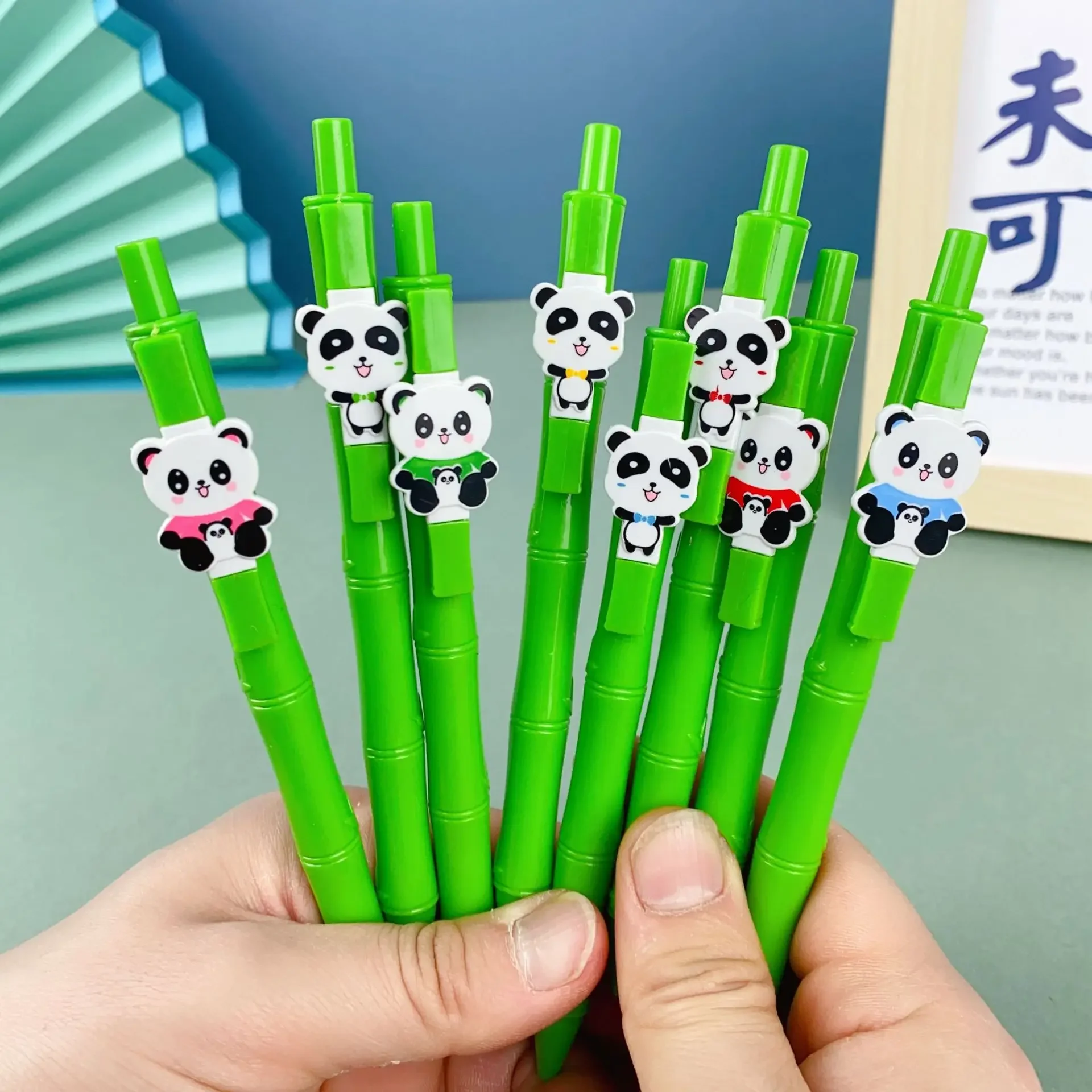 20Pcs/Lot Kawaii Bamboo Panda Press Neutral Pen Cute Cartoon Gel Pens 0.5mm Black Ink Kids School Stationery Office Supplies
20Pcs/Lot Kawaii Bamboo Panda Press Neutral Pen Cute Cartoon Gel Pens 0.5mm Black Ink Kids School Stationery Office Supplies