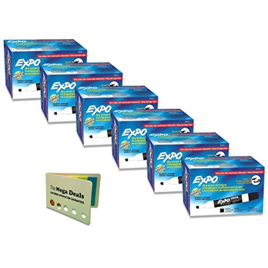 Low Odor Chisel Point Dry Erase Markers Low Odor Alcohol-Based Ink Designed for Whiteboards Glass and Most Non-Porous Surfaces
Low Odor Chisel Point Dry Erase Markers Low Odor Alcohol-Based Ink Designed for Whiteboards Glass and Most Non-Porous Surfaces