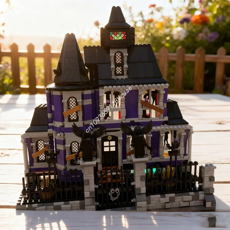 1541 деталь MOC: Сборная модель «Призрачный викторианский особняк» — рождественский подарок, конструктор, игрушка для сборки, идея для творчества, развивающая игрушка
1541 деталь MOC: Сборная модель «Призрачный викторианский особняк» — рождественский подарок, конструктор, игрушка для сборки, идея для творчества, развивающая игрушка