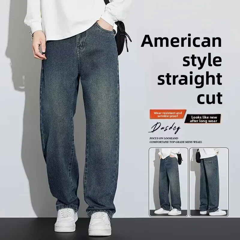 Мужские джинсы в стиле хип-хоп из Гонконга, с принтом-надписью, модные, в уличном стиле, прямые, со средней посадкой, из смесового хлопка и полиэстера
Мужские джинсы в стиле хип-хоп из Гонконга, с принтом-надписью, модные, в уличном стиле, прямые, со средней посадкой, из смесового хлопка и полиэстера