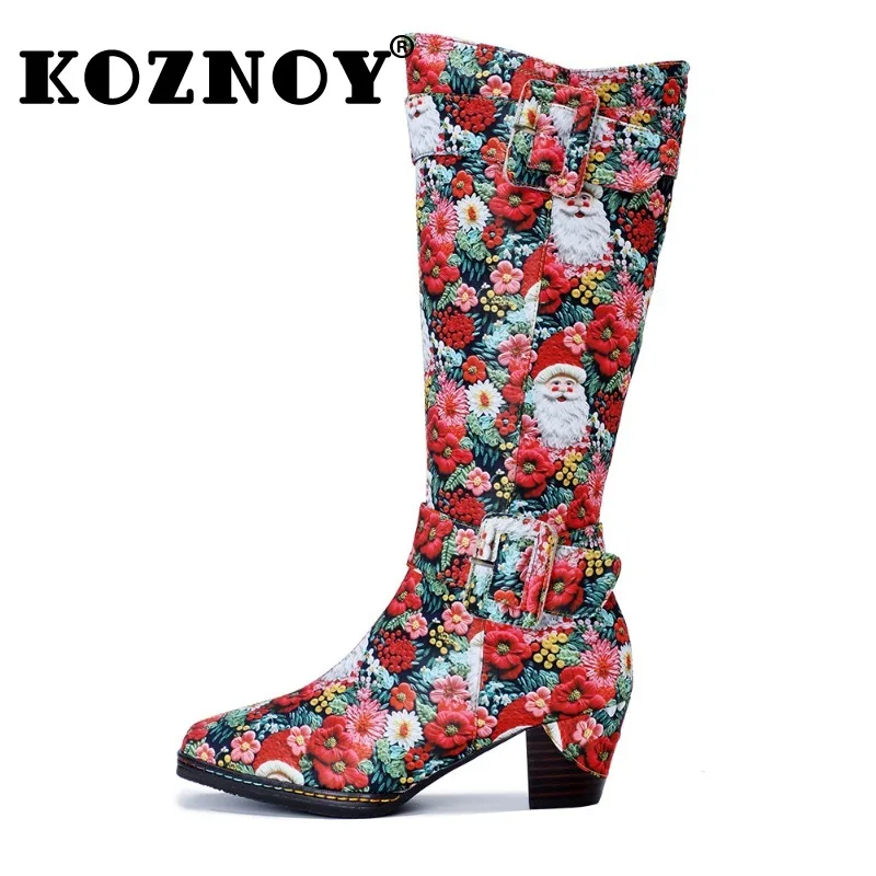 Koznoy 6cm Denim Wedges Synthetic Cloth Platform Women Ankle Knee High Boots Big Size Autumn Chunky Heels Spring Cowboy Shoes
Koznoy 6cm Denim Wedges Synthetic Cloth Platform Women Ankle Knee High Boots Big Size Autumn Chunky Heels Spring Cowboy Shoes
