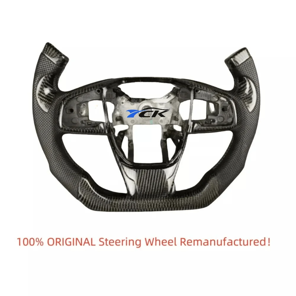 Customized Carbon Fiber black leather Steering Wheel for 2016 2017 2018 2019 2020 2021 HONDA CIVIC TYPE-R FK8
Customized Carbon Fiber black leather Steering Wheel for 2016 2017 2018 2019 2020 2021 HONDA CIVIC TYPE-R FK8