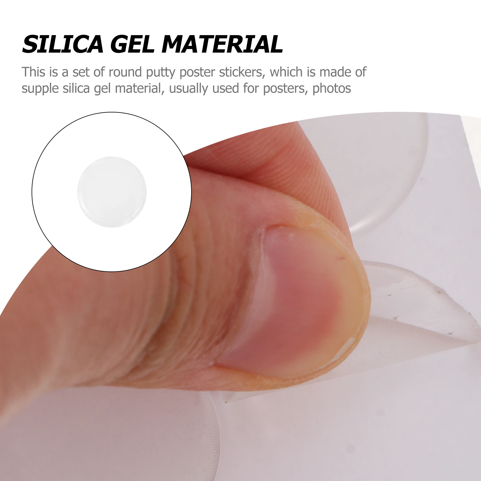 30pcs Transparent Poster Gel Round Epoxy Stickers Soundproof Wall Protector Door Impact Absorber Silica Gel Putty
30pcs Transparent Poster Gel Round Epoxy Stickers Soundproof Wall Protector Door Impact Absorber Silica Gel Putty