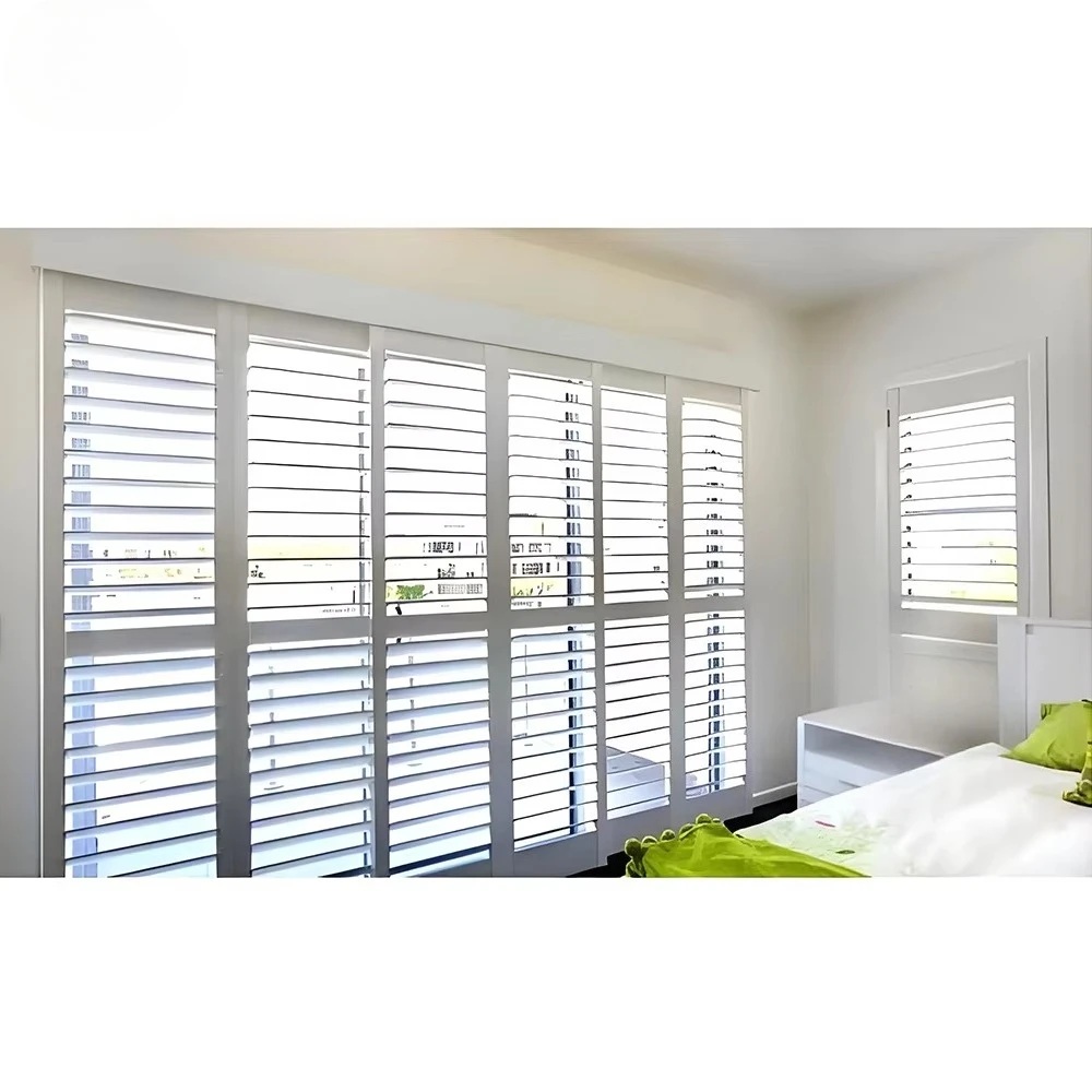 Custom Modern Hotel Apartment Vertical Aluminum Alloy Louvre Shutter Window Blind Double/Tempered Glass Powder Coated Finish
Custom Modern Hotel Apartment Vertical Aluminum Alloy Louvre Shutter Window Blind Double/Tempered Glass Powder Coated Finish