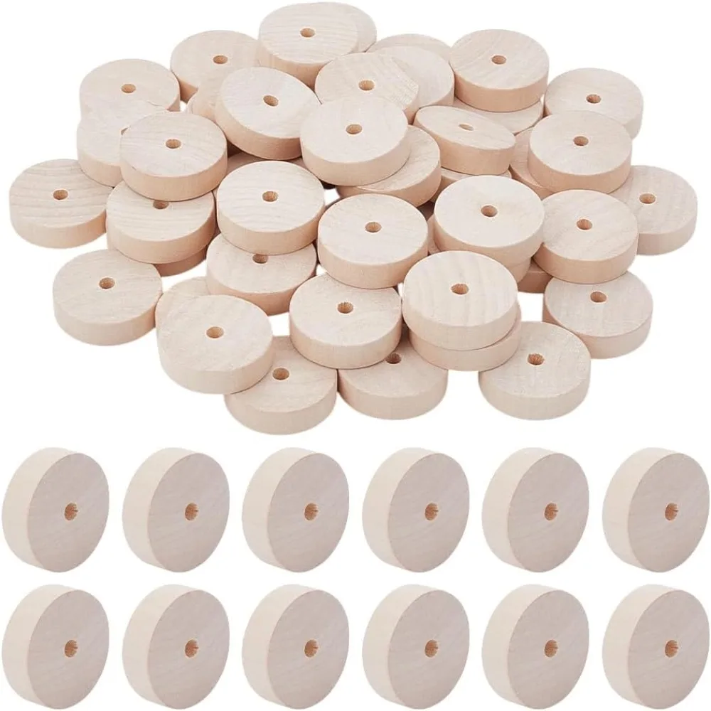 Birchwood Wheel DIY Accessories Flat Round BurlyWood 35x10mm Hole: 5mm
Birchwood Wheel DIY Accessories Flat Round BurlyWood 35x10mm Hole: 5mm