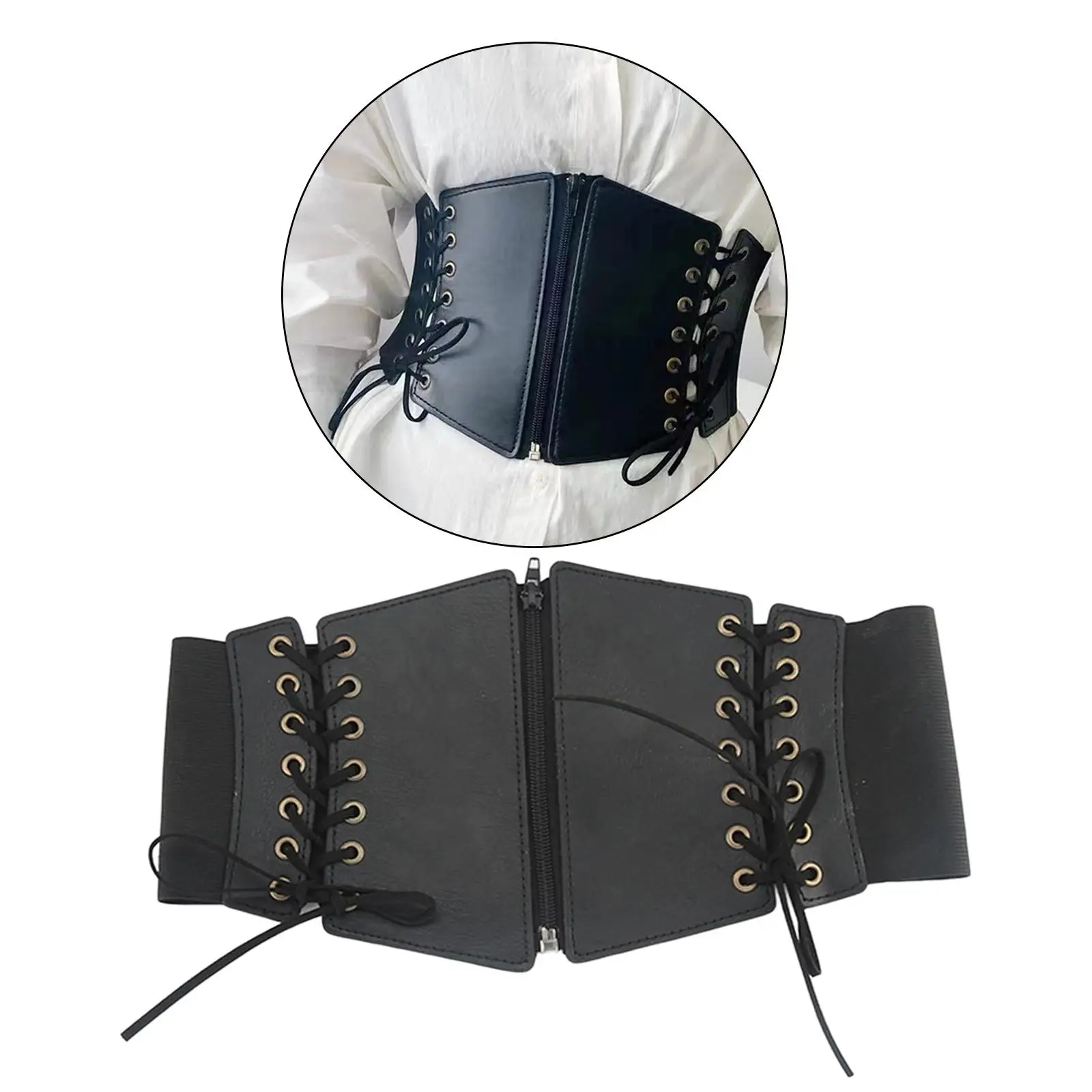 Elastic Wide Corset Belts for Women Waist Belt Female Dress Waistband Stretch Cummerbunds Clothes Accessory
Elastic Wide Corset Belts for Women Waist Belt Female Dress Waistband Stretch Cummerbunds Clothes Accessory