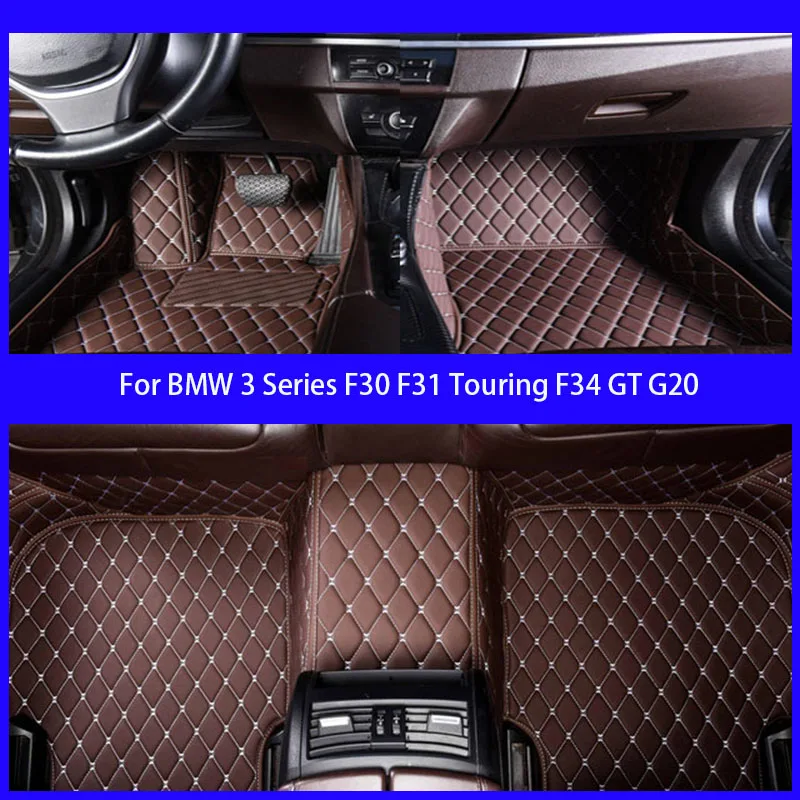 Custom Car Floor Mats Special Waterproof And Non-slip Leather Carpet For BMW 3 Series F30 F31 Touring F34 GT G20 2020-2023
Custom Car Floor Mats Special Waterproof And Non-slip Leather Carpet For BMW 3 Series F30 F31 Touring F34 GT G20 2020-2023