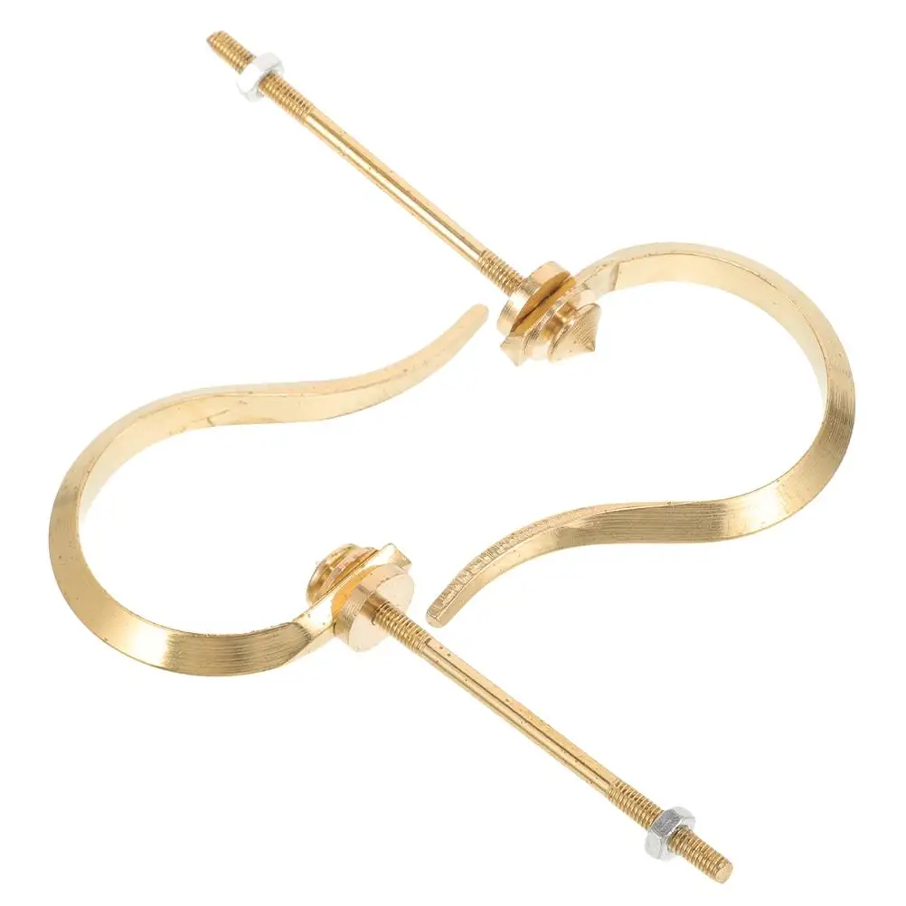 2 Pcs Brass Cage Hooks for Hanging Bird Cages Small Pet Accessories Outdoor Golden Weather Resistant Smooth Metal Parts Various
2 Pcs Brass Cage Hooks for Hanging Bird Cages Small Pet Accessories Outdoor Golden Weather Resistant Smooth Metal Parts Various