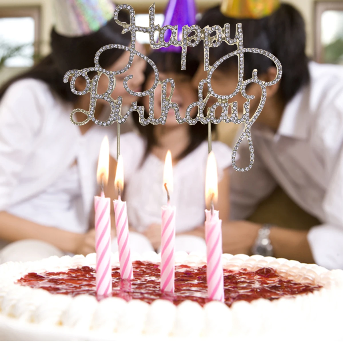Stunning Rhinestone Cake Toppers Golden Eco-Friendly Alloy Crystal Decorations For Birthday Anniversary Wedding Party Diy
Stunning Rhinestone Cake Toppers Golden Eco-Friendly Alloy Crystal Decorations For Birthday Anniversary Wedding Party Diy
