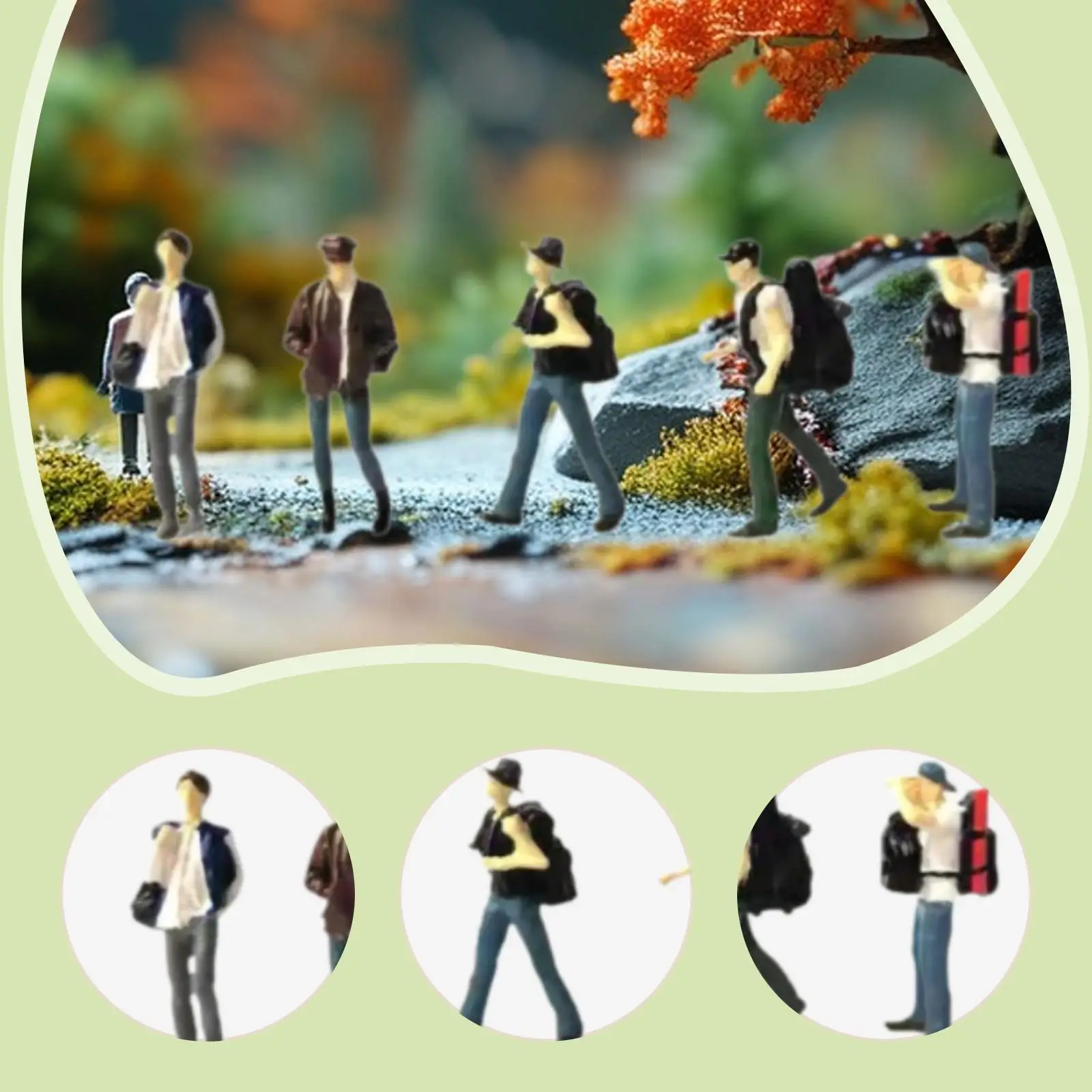 1 64 Scale Resin Miniature Figurines Backpacker Girl Model Diorama Tiny People Scene Accessory for Train Model Layout
1 64 Scale Resin Miniature Figurines Backpacker Girl Model Diorama Tiny People Scene Accessory for Train Model Layout