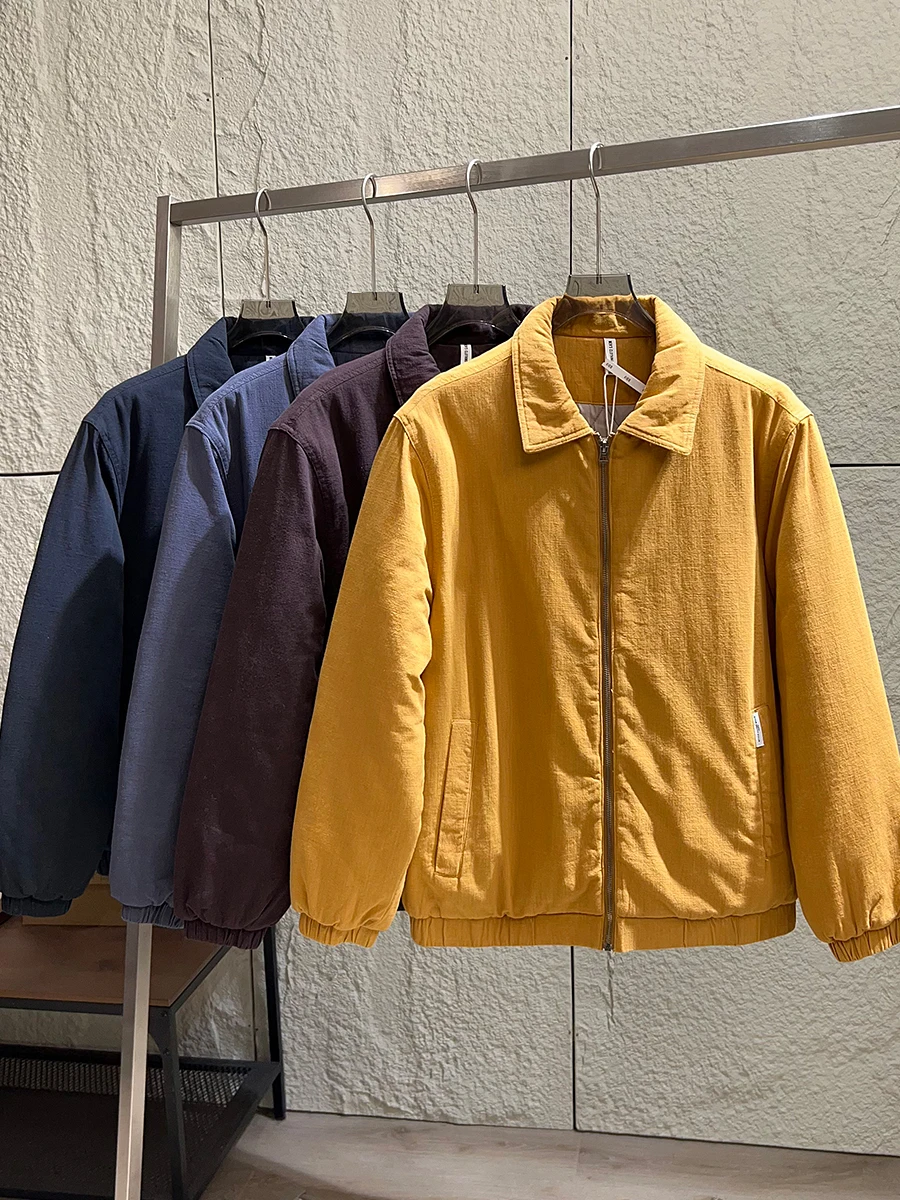 Thickened Washed Cotton Jacket Casual Collar Men's Autumn Winter Warm Quilted Cotton Coat Youth Popular Standard Fit Long Sleeve
Thickened Washed Cotton Jacket Casual Collar Men's Autumn Winter Warm Quilted Cotton Coat Youth Popular Standard Fit Long Sleeve