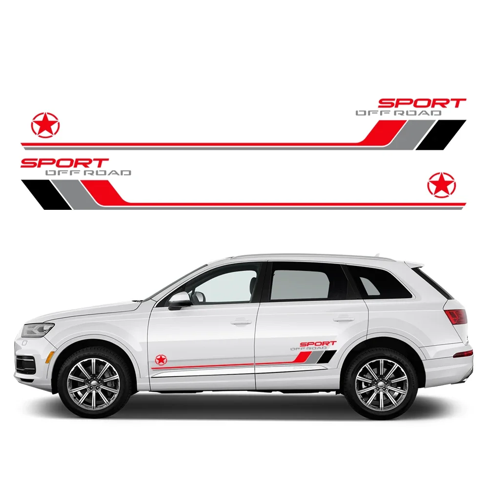 Car Side Door Sticker Sport Offroad Vinyl Decals Auto Accessories For Audi Q8 SQ8 RS TFSI Quattro E-tron 2019 2021 2020 2022
Car Side Door Sticker Sport Offroad Vinyl Decals Auto Accessories For Audi Q8 SQ8 RS TFSI Quattro E-tron 2019 2021 2020 2022