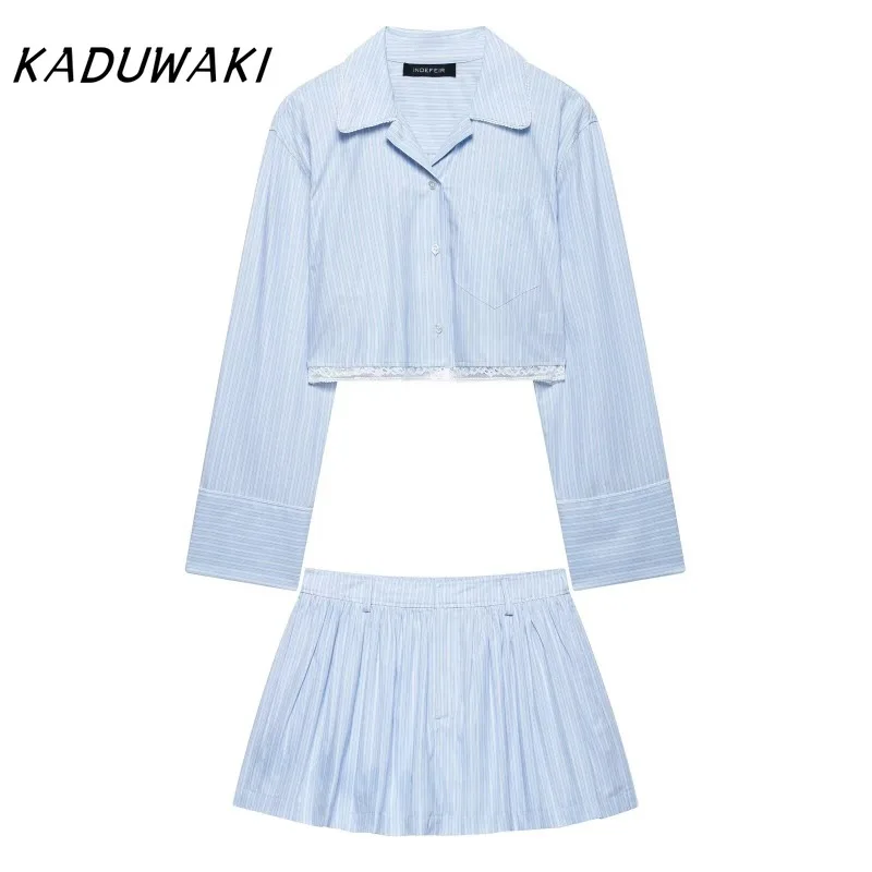KADUWAKI Korean Style Women's Clothing New Fashion Poplin Loose Casual Short Sleeved Shirt High Waisted A-line Half Length Robe
KADUWAKI Korean Style Women's Clothing New Fashion Poplin Loose Casual Short Sleeved Shirt High Waisted A-line Half Length Robe