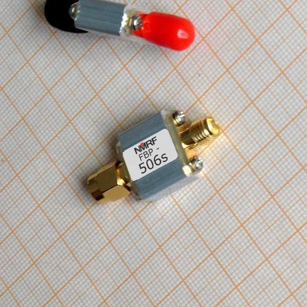 506MHz RF Coaxial Bandpass SAW Filter 1dB Bandwidth 7MHz SMA Interface 503~510MHz
506MHz RF Coaxial Bandpass SAW Filter 1dB Bandwidth 7MHz SMA Interface 503~510MHz