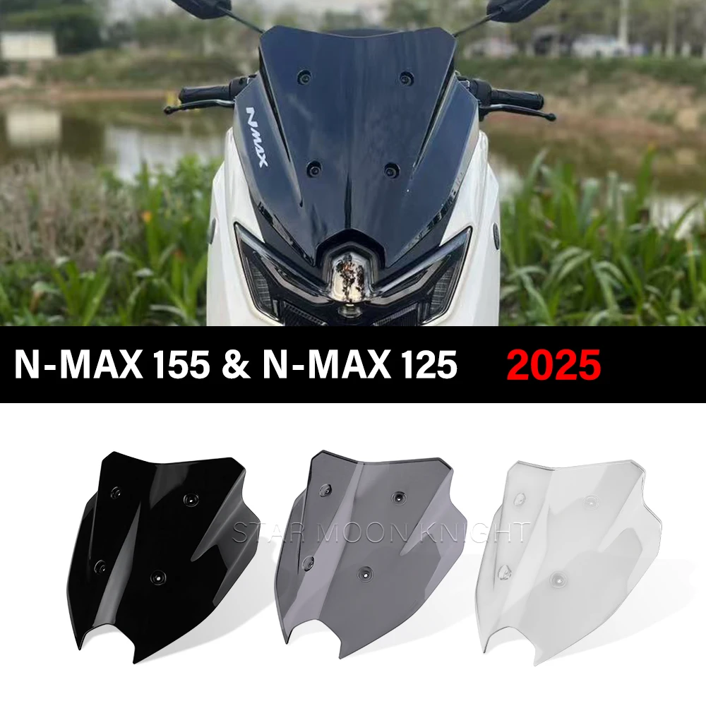 For Yamaha NMAX125 NMAX155 N Max NMax 155 125 Tech MAX 2025+ Front Windshield Shield Deflector Windscreen Fairing Fly Screen
For Yamaha NMAX125 NMAX155 N Max NMax 155 125 Tech MAX 2025+ Front Windshield Shield Deflector Windscreen Fairing Fly Screen