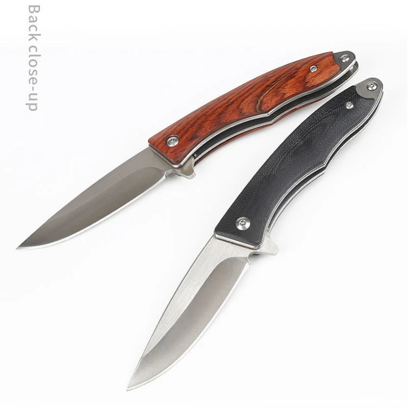 TL-J018 Portable Outdoor Camping Folding Pocket Survival Knife Tactical 9CR18 Blade Utility Fruit Self-defense Knives EDC Tools 
TL-J018 Portable Outdoor Camping Folding Pocket Survival Knife Tactical 9CR18 Blade Utility Fruit Self-defense Knives EDC Tools