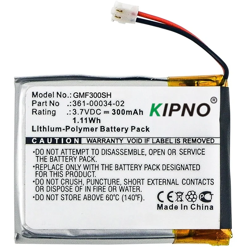 KIPNO SportsWatch аккумулятор 361-00034-02 для Garmin Fenix3 Fenix 3 HR литий-полимерный 3,70 В 300 мАч
KIPNO SportsWatch аккумулятор 361-00034-02 для Garmin Fenix3 Fenix 3 HR литий-полимерный 3,70 В 300 мАч