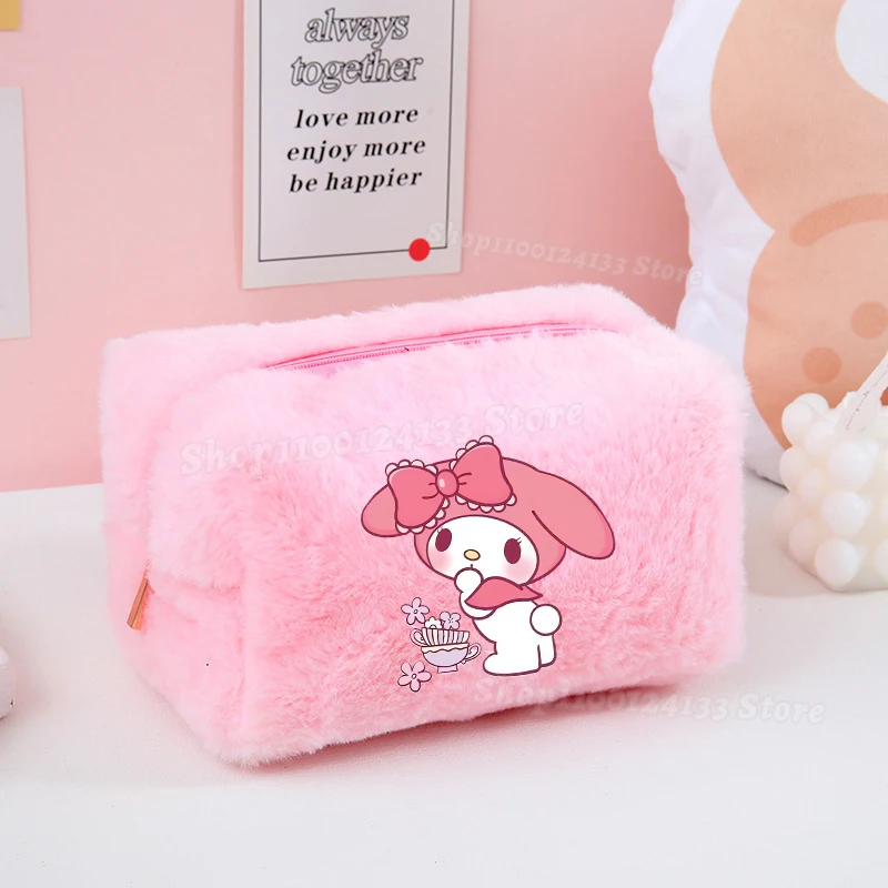 Melody Girl's Makeup Bag Cute Anime Print Women Soft Office Cosmetic Bag Portable Travel Kids Kawaii Coin in Make Up Case Party
Melody Girl's Makeup Bag Cute Anime Print Women Soft Office Cosmetic Bag Portable Travel Kids Kawaii Coin in Make Up Case Party