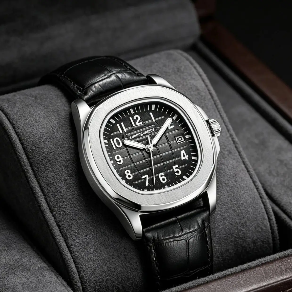 Luxury Men's Mechanical Watch (Leather Strap) Fully Automatic Mechanical Wristwatch with Calendar, Waterproof Skeleton Business Watch, Retro Casual Sports Watch, High-End and Elegant, Perfect as a Birthday Gift for Boyfriend, Husband, Father, Versatile fo
Luxury Men's Mechanical Watch (Leather Strap) Fully Automatic Mechanical Wristwatch with Calendar, Waterproof Skeleton Business Watch, Retro Casual Sports Watch, High-End and Elegant, Perfect as a Birthday Gift for Boyfriend, Husband, Father, Versatile fo