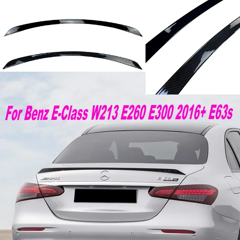 Applicable to Benz E-Class W213 E260 E300 2016+ E63s Tail Spoiler Spoiler Modification
Applicable to Benz E-Class W213 E260 E300 2016+ E63s Tail Spoiler Spoiler Modification