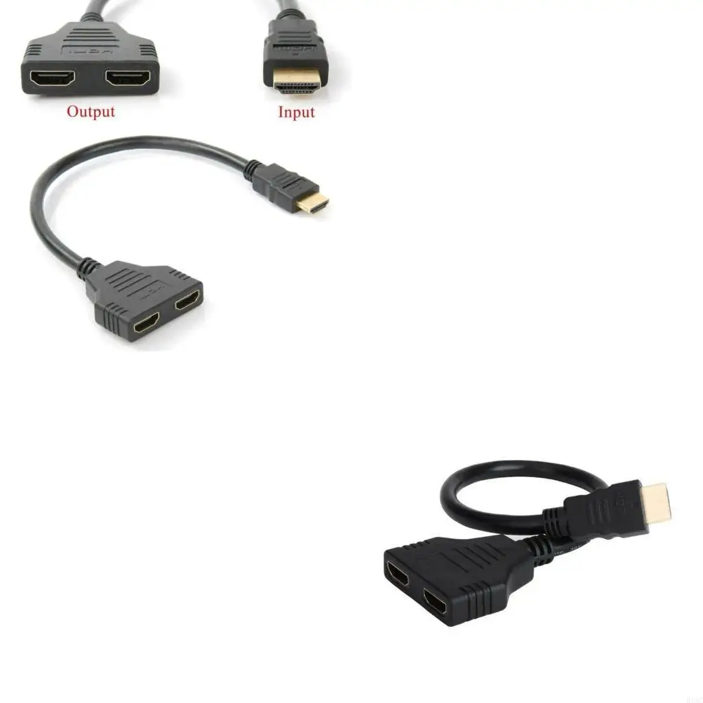 1-2-контактный HDMI-совместимый переходной кабель-сплиттер для HDTV с поддержкой двух телевизоров
1-2-контактный HDMI-совместимый переходной кабель-сплиттер для HDTV с поддержкой двух телевизоров