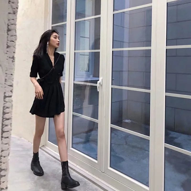 Bla High Waist Wide Leg Slimming Chiffon ort Pants Small Size Lady Sle Summer Faion Women's Clothing
Bla High Waist Wide Leg Slimming Chiffon ort Pants Small Size Lady Sle Summer Faion Women's Clothing