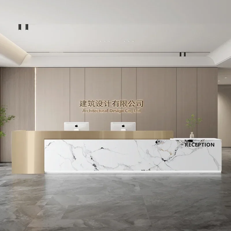 Cashier Counter Reception Modern Office Clothing Desks Reception Desks Salon Comptoir De Caisse Boutique Commercial Furniture
Cashier Counter Reception Modern Office Clothing Desks Reception Desks Salon Comptoir De Caisse Boutique Commercial Furniture