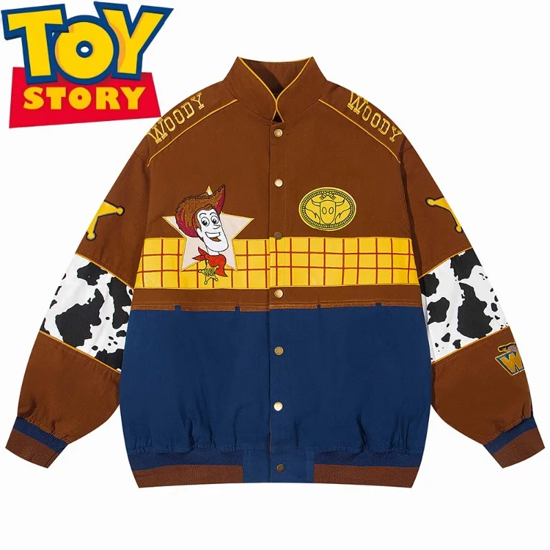 New Toy Story Baseball Jersey Embroidered Stand Collar Cartoon Woody Jacket Loose Jacket Holiday Gifts Casual Fashion
New Toy Story Baseball Jersey Embroidered Stand Collar Cartoon Woody Jacket Loose Jacket Holiday Gifts Casual Fashion