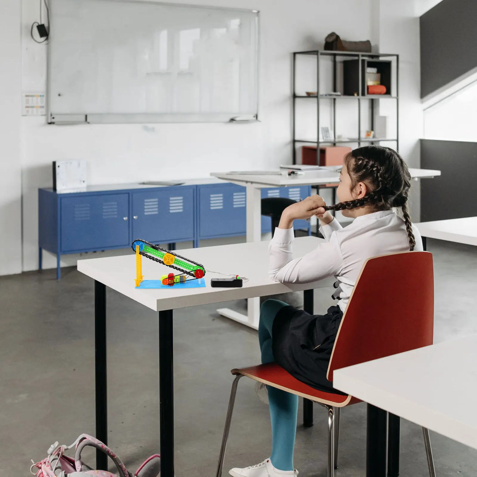 Electric Conveyor Belt Stem Kit DIY Science Experiment Dc Motor Educational Learning Assembly Project for Kids Boys Girls Stem
Electric Conveyor Belt Stem Kit DIY Science Experiment Dc Motor Educational Learning Assembly Project for Kids Boys Girls Stem