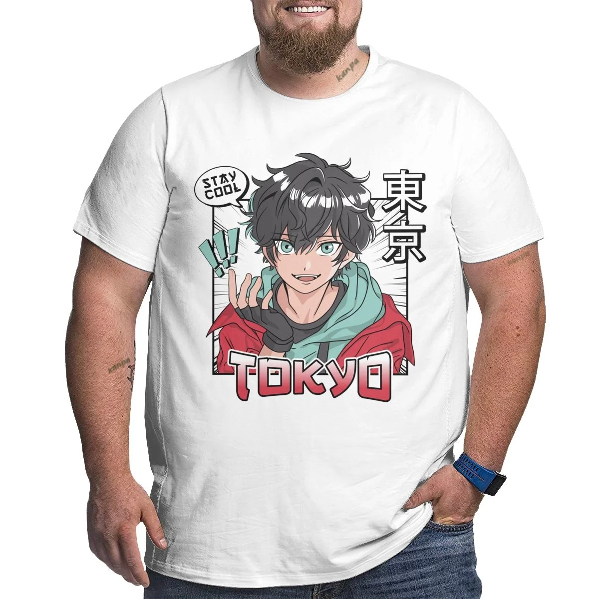Tokyo Anime Graphic T-shirts for Big and Tall Man Plus Size T Shirts for Big and Tall Man Oversize Top Tees 1X-6X
Tokyo Anime Graphic T-shirts for Big and Tall Man Plus Size T Shirts for Big and Tall Man Oversize Top Tees 1X-6X