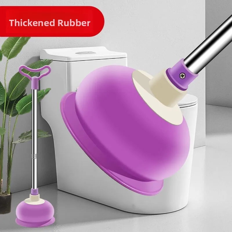 Plunger Toilet Bowl Drain Cleaner Household Bathroom Tool Water Absorption Blockage Remover Sewer Cleaning Device
Plunger Toilet Bowl Drain Cleaner Household Bathroom Tool Water Absorption Blockage Remover Sewer Cleaning Device