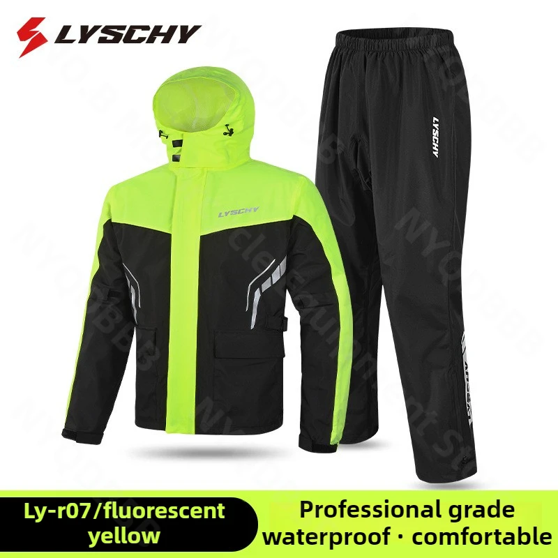 Lyschy Motorcycle Riding Special Raincoat Riding Suit Motorcycle Travel Raincoat Single Person Split Raincoat Set
Lyschy Motorcycle Riding Special Raincoat Riding Suit Motorcycle Travel Raincoat Single Person Split Raincoat Set