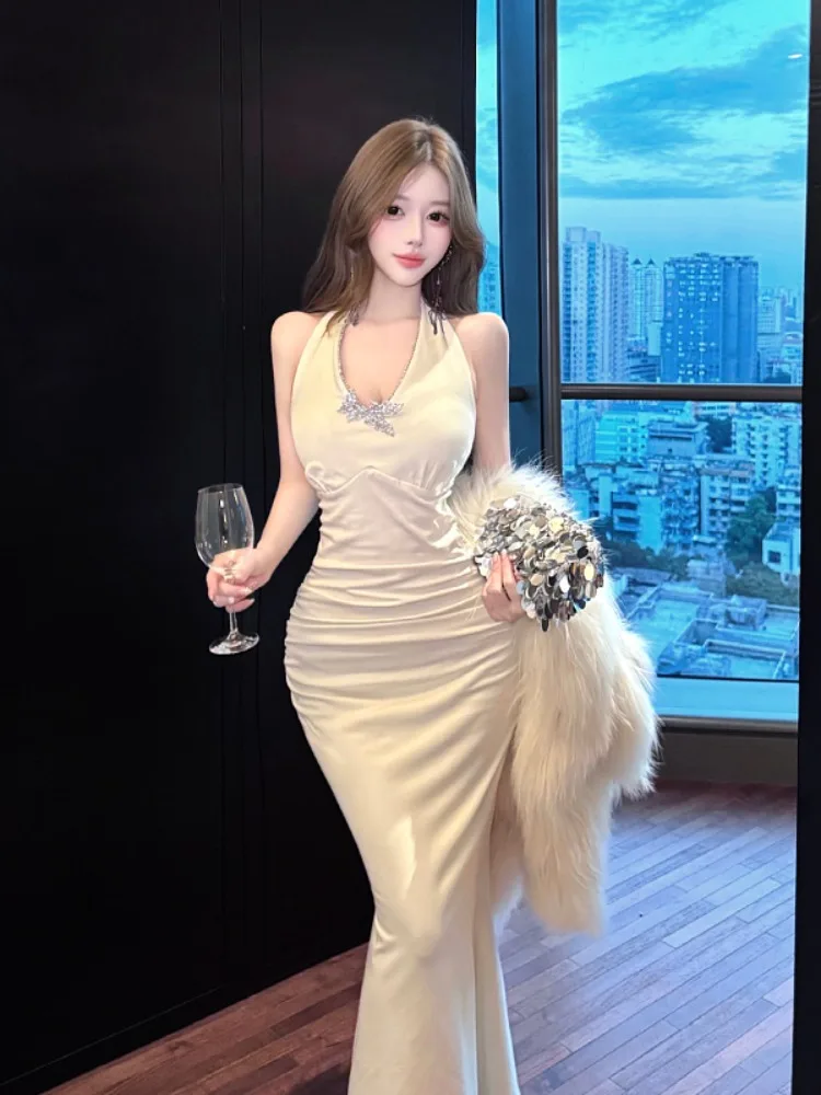 Pure Desire Heavy Work Diamond Embedded Ne Hanging женское сексуальное вечернее платье Bodycon с длинным хвостом Dr Ele Lady
Pure Desire Heavy Work Diamond Embedded Ne Hanging женское сексуальное вечернее платье Bodycon с длинным хвостом Dr Ele Lady