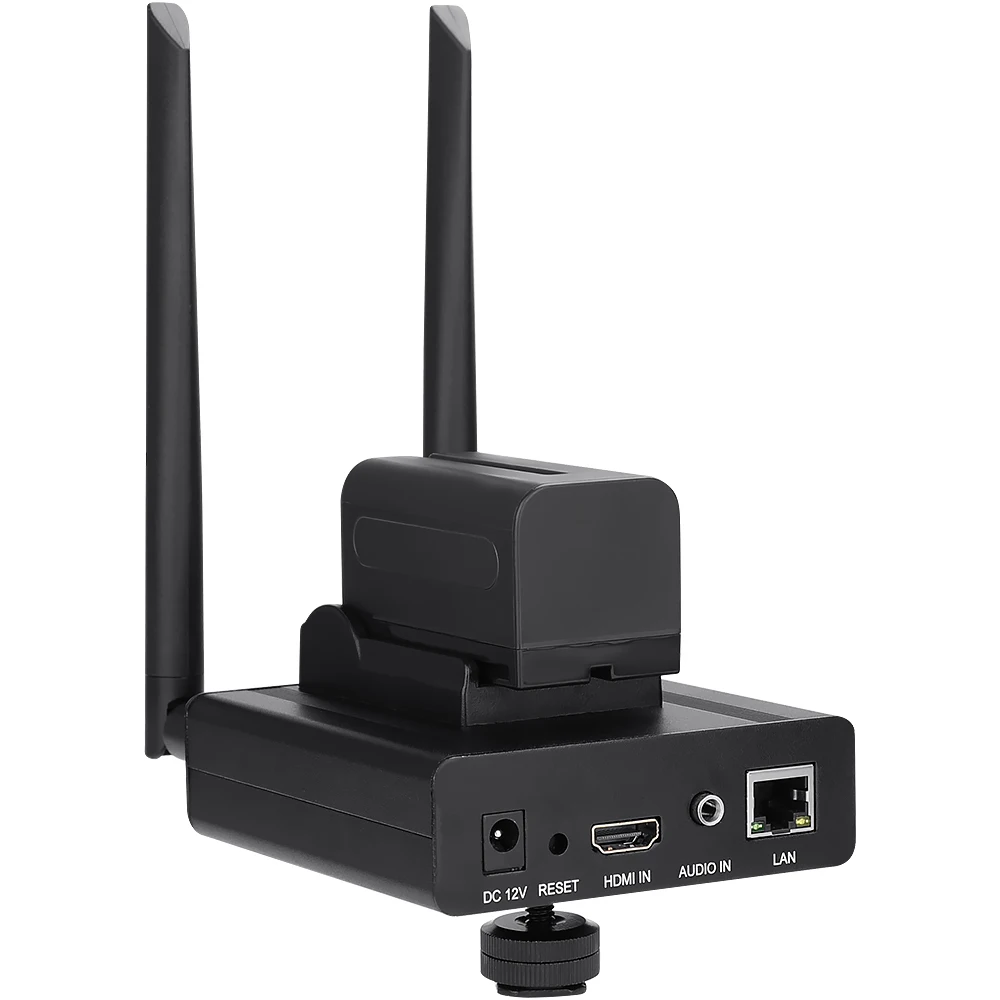 H.264 2.4G 5G HD IP Video Encoder Wifi Encoder for Video Recording RTMP Server
H.264 2.4G 5G HD IP Video Encoder Wifi Encoder for Video Recording RTMP Server