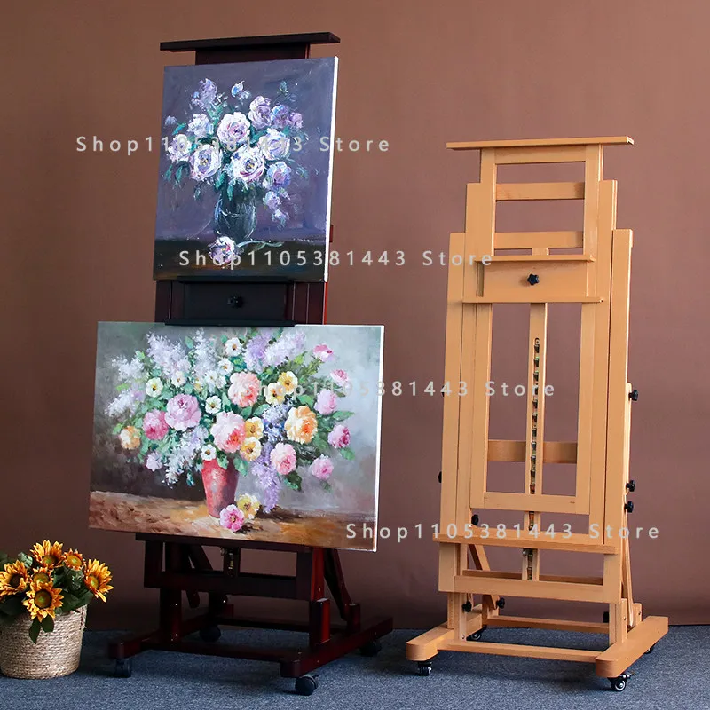 For Art Students Log Color Walnut Multi-functional Flat Dual-purpose Liftable Floor Easel Large Flat Easel Beech Easel
For Art Students Log Color Walnut Multi-functional Flat Dual-purpose Liftable Floor Easel Large Flat Easel Beech Easel