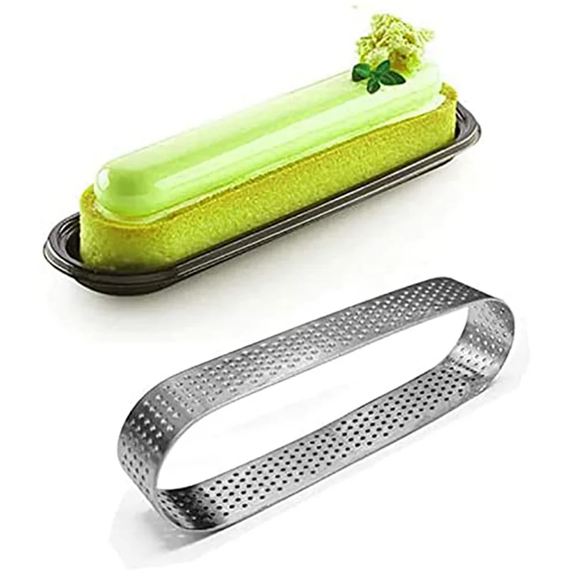 ABUN-36Pcs Oval Tartlet Molds French Dessert Mousse Fruit Pie Tart Ring Quiche Cake Mold, Stainless Steel Tart Mousse Ring
ABUN-36Pcs Oval Tartlet Molds French Dessert Mousse Fruit Pie Tart Ring Quiche Cake Mold, Stainless Steel Tart Mousse Ring