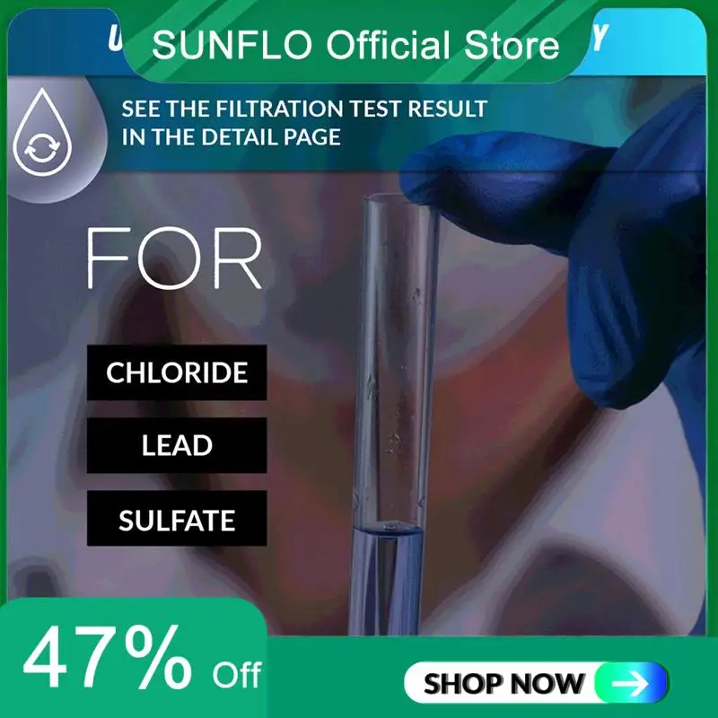Faucet Water Filter Carbon Block Water Filtration System, Tap Water Filter, Reduces Chlorine
Faucet Water Filter Carbon Block Water Filtration System, Tap Water Filter, Reduces Chlorine