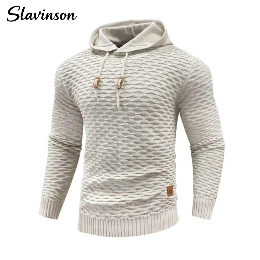 Slavinson Men's Sweatshirt Spring Casual Hoodies Sweater Stylish Solid Black Long Sleeve Ribbed Knit Drawstring Tops US Size
Slavinson Men's Sweatshirt Spring Casual Hoodies Sweater Stylish Solid Black Long Sleeve Ribbed Knit Drawstring Tops US Size