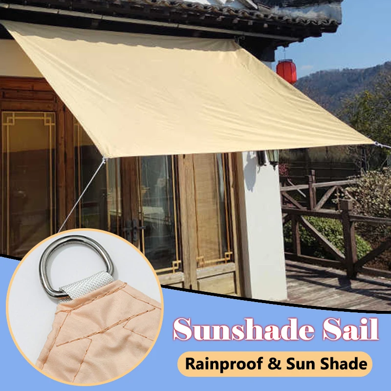 Outdoor Awning Waterproof Sun Shade Sail Garden Patio Sun Shelter Swimming Pool Shading Cover Car Shed Sun Protection Canopy
Outdoor Awning Waterproof Sun Shade Sail Garden Patio Sun Shelter Swimming Pool Shading Cover Car Shed Sun Protection Canopy