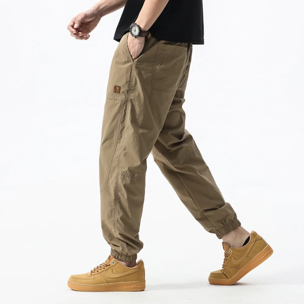 Spring And Summer Men's Casual Pants Loose Large Size Quick Drying Sports Pants New Ice Silk Haren Ankle Pants
Spring And Summer Men's Casual Pants Loose Large Size Quick Drying Sports Pants New Ice Silk Haren Ankle Pants