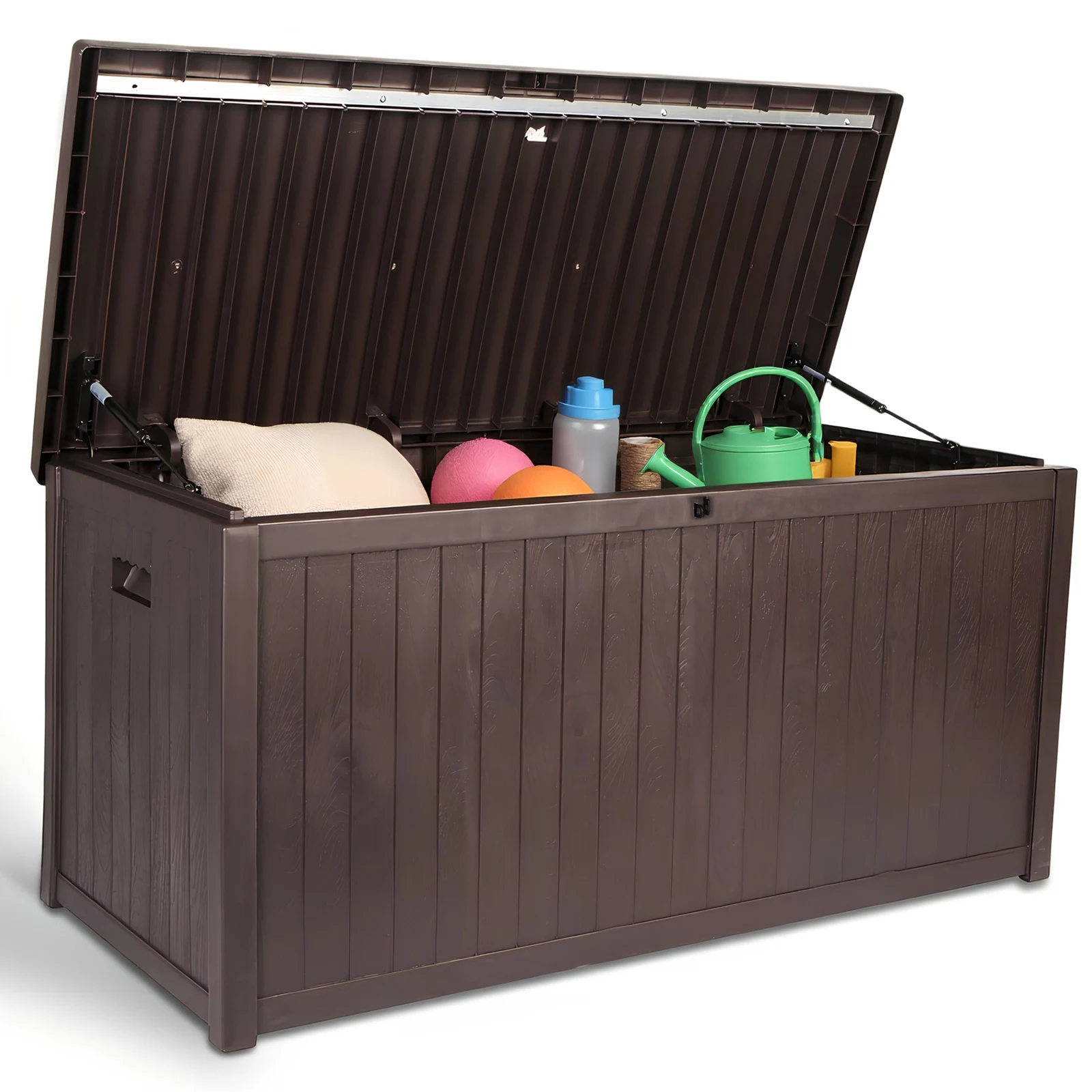 Outdoor Storage Box Lockable Waterproof Storage Bin UV-Resistant for Patio Furniture Outdoor Cushions
Outdoor Storage Box Lockable Waterproof Storage Bin UV-Resistant for Patio Furniture Outdoor Cushions