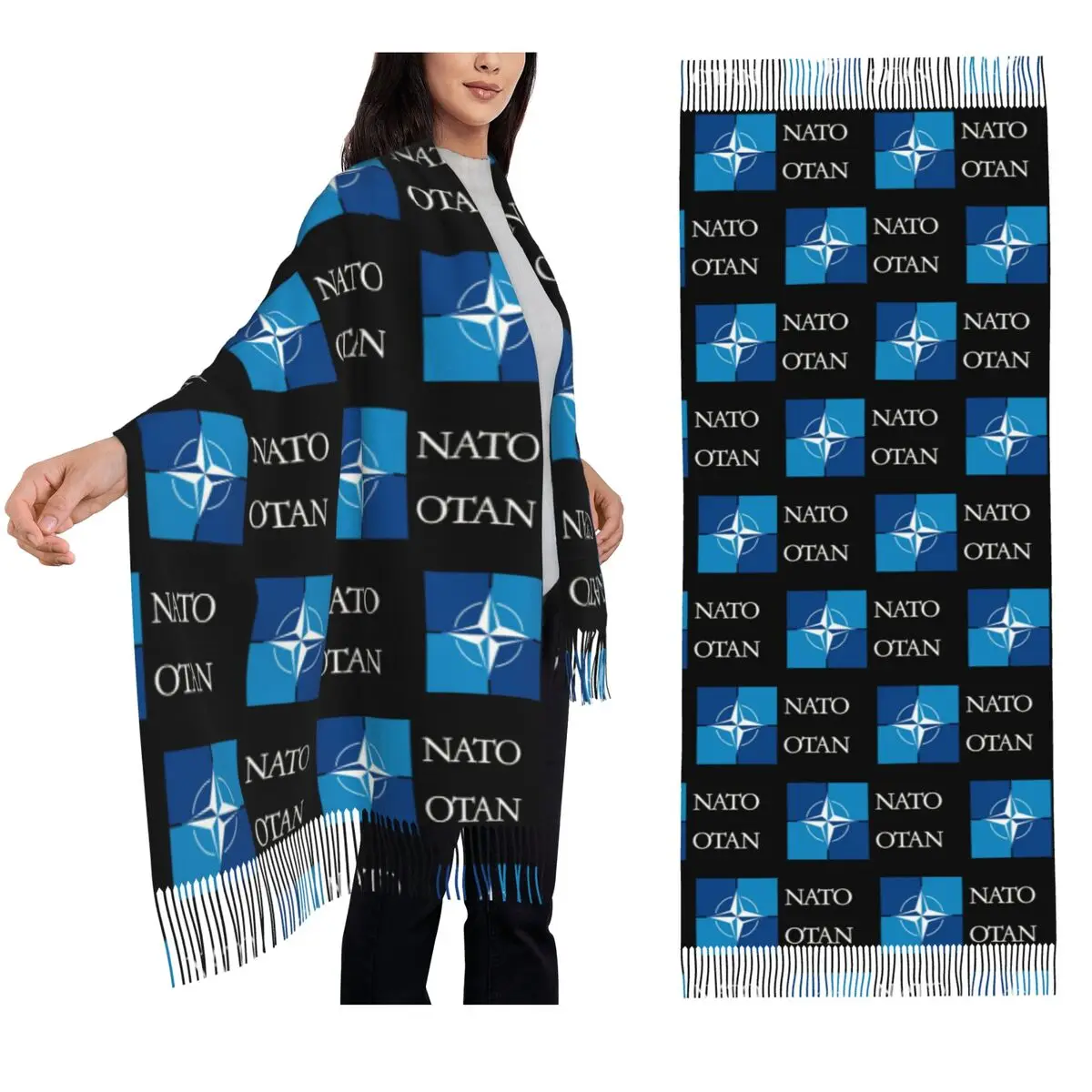 NATO NATO Scarf Tassel Scarves for Women Soft Warm Shawls and Wraps Large Fall Winter Shawl Wrap
NATO NATO Scarf Tassel Scarves for Women Soft Warm Shawls and Wraps Large Fall Winter Shawl Wrap