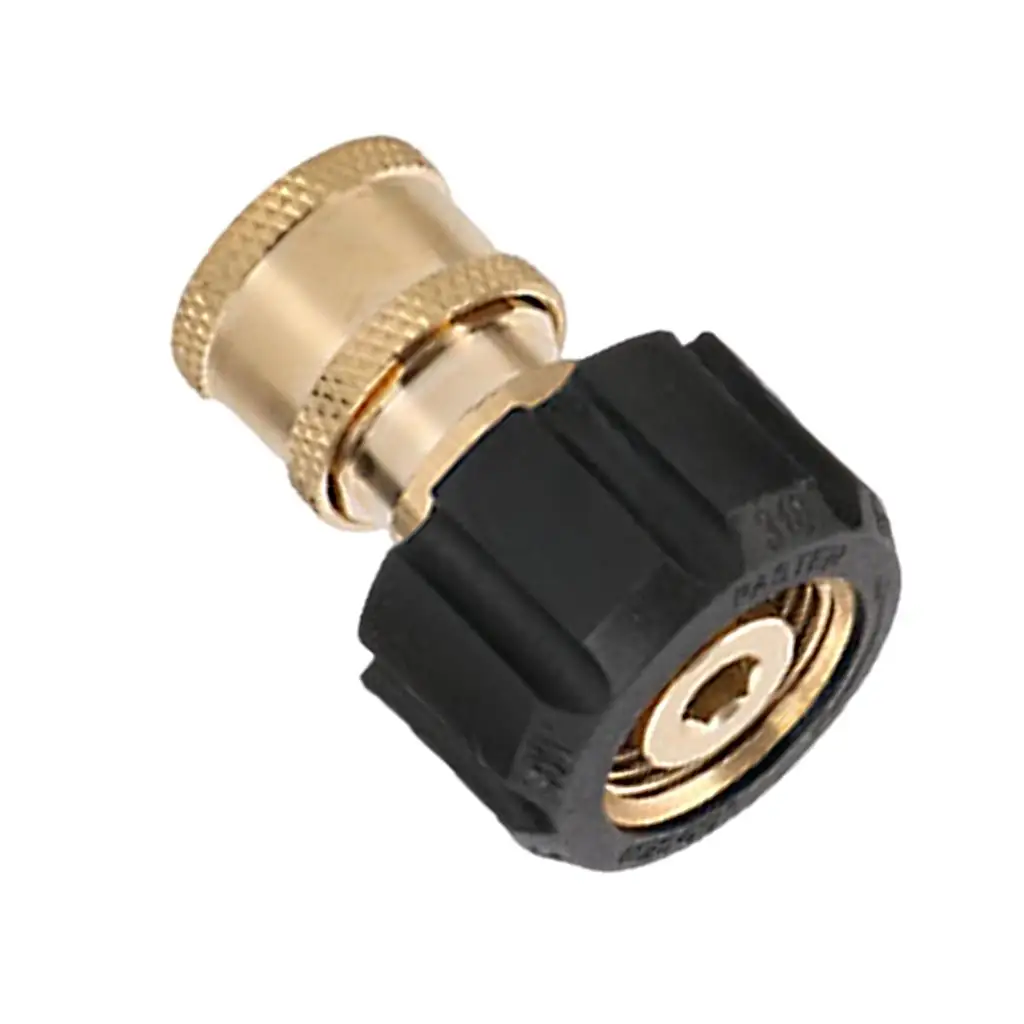 High Pressure Washer Pressure Washer Adapter Quick Connect Fittings M22 14mm Outlet Hose Adapter, for Car Garden Cleaning
High Pressure Washer Pressure Washer Adapter Quick Connect Fittings M22 14mm Outlet Hose Adapter, for Car Garden Cleaning