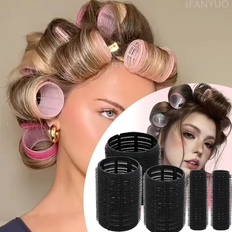 4-8pcs Hair Rollers Self Grip Hook Hair Curlers Roller bangs Salon No Heat Volume Self-adhesive Hook Curlers Hair Styling Tools
4-8pcs Hair Rollers Self Grip Hook Hair Curlers Roller bangs Salon No Heat Volume Self-adhesive Hook Curlers Hair Styling Tools