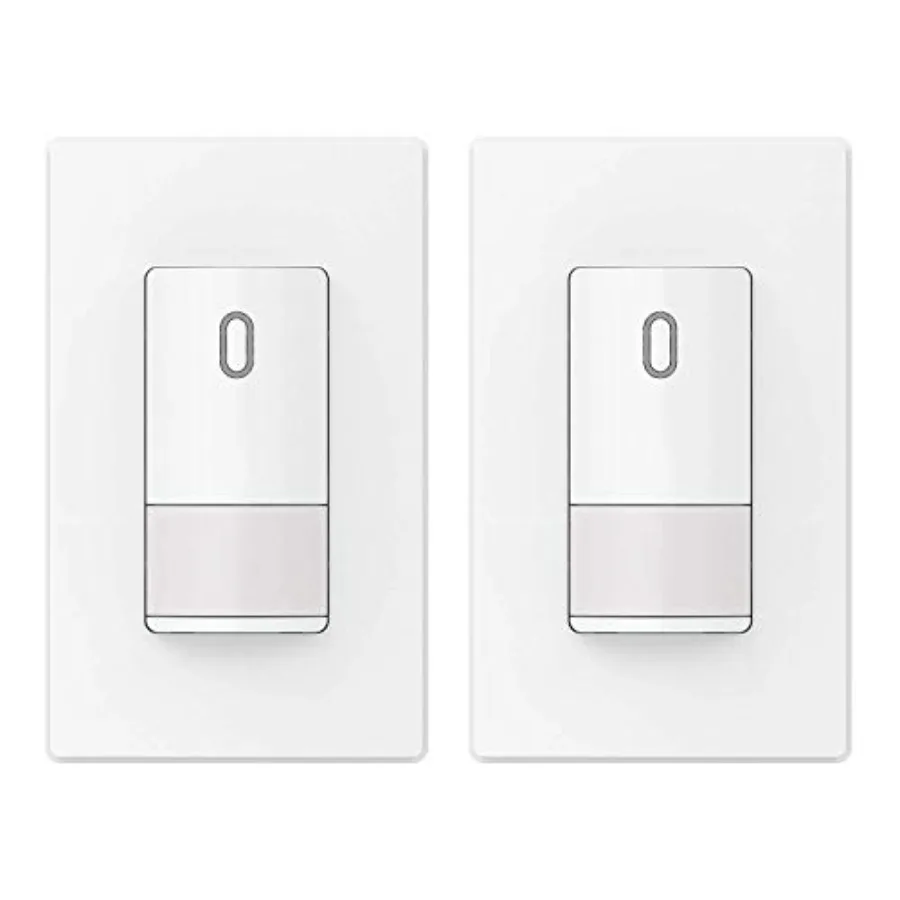 Single Pole Occupancy Motion Sensor Light Switch, PIR Infrared Motion Activated Switch, Need Grounding Wire, No Neutral Wire, f
Single Pole Occupancy Motion Sensor Light Switch, PIR Infrared Motion Activated Switch, Need Grounding Wire, No Neutral Wire, f