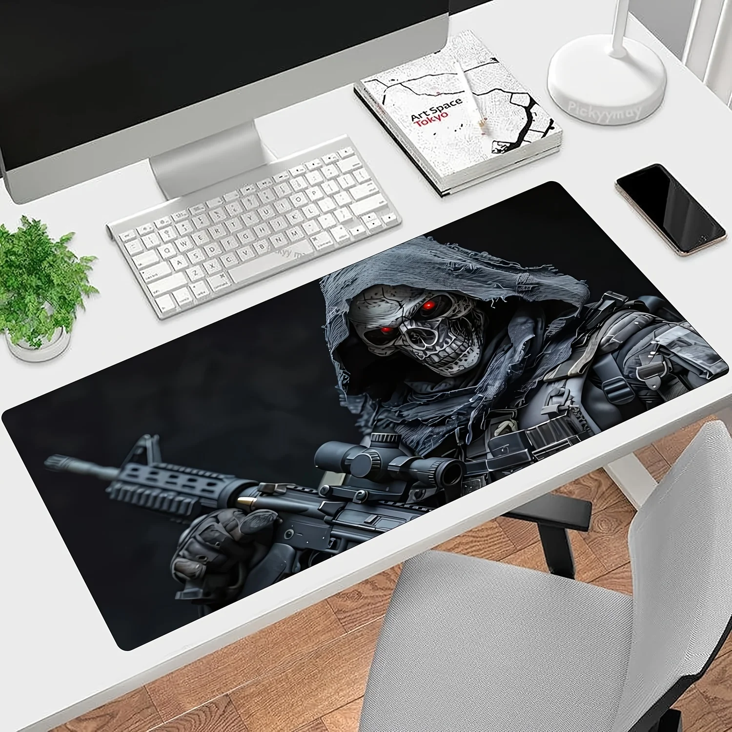 1pc Skull with Gun Large Gaming Mouse Pad XXL 90x40cm desk mat rubber non-slip precision lock for laptop office accessories
1pc Skull with Gun Large Gaming Mouse Pad XXL 90x40cm desk mat rubber non-slip precision lock for laptop office accessories